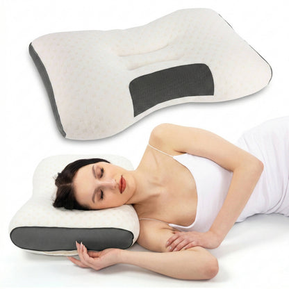 Ergonomic Neck Pillow Set for Comfortable Sleep and Support