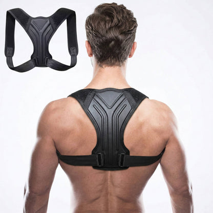 Upgraded Adjustable Upper Back Shoulder Posture Corrector Support