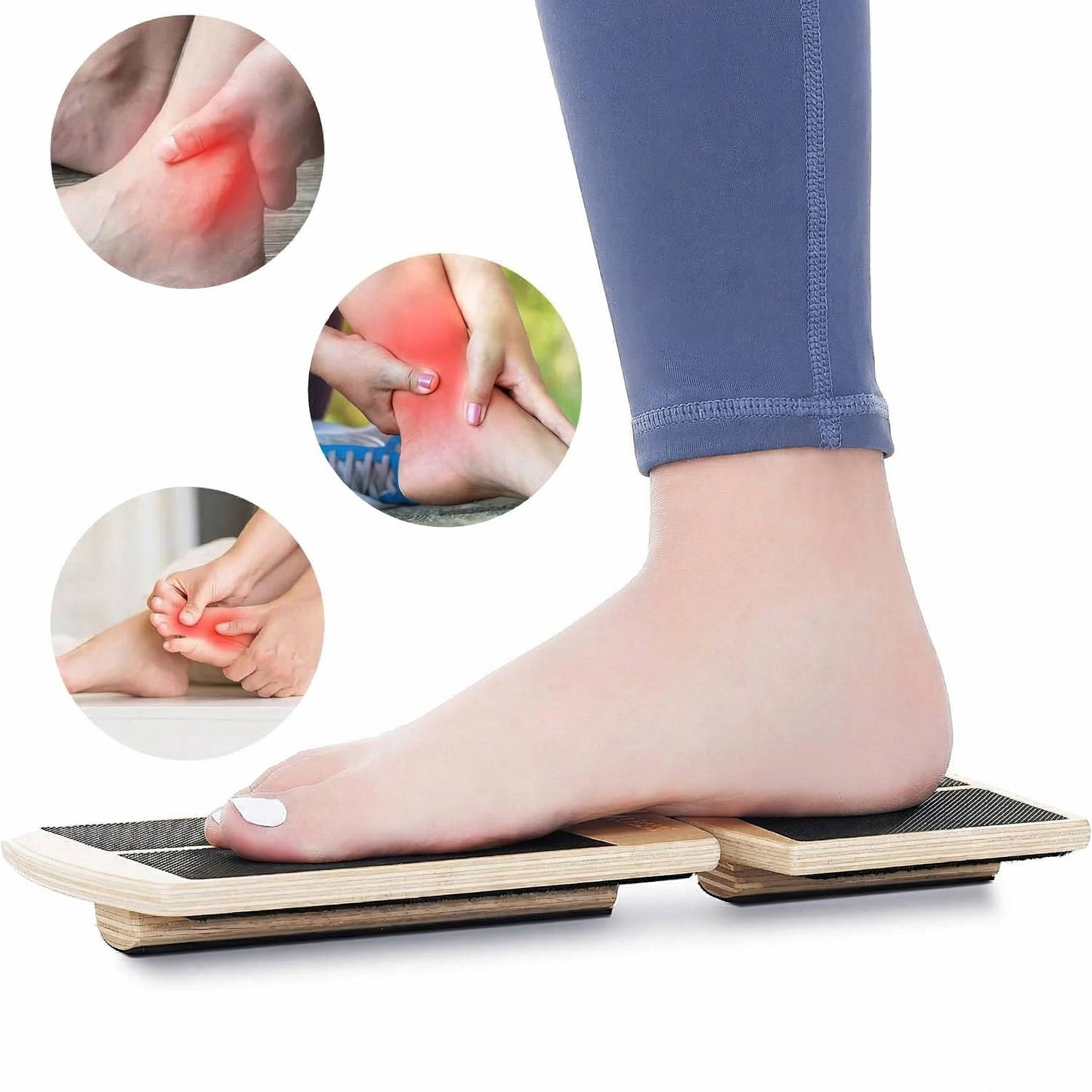 Adjustable Balance Board for Ankle Training and Foot Stretch Exercises