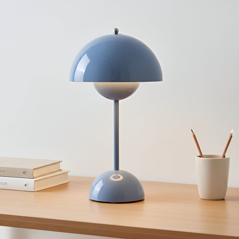 NordicNest Scandinavian Table Lamp, Dimmable, Modern and Bedside Light