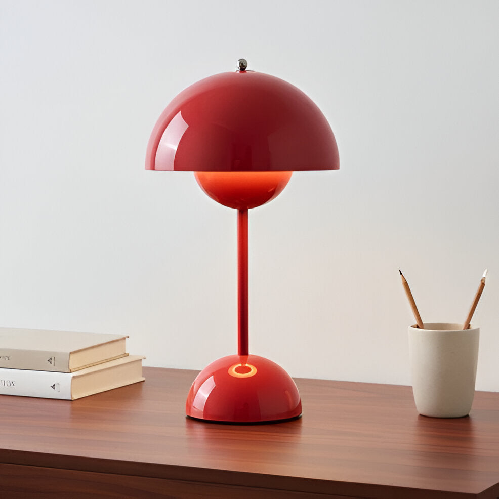 NordicNest Scandinavian Table Lamp, Dimmable, Modern and Bedside Light