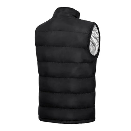 Heated Vest with 9 Zones and 3 Temperature Settings for Outdoor Use