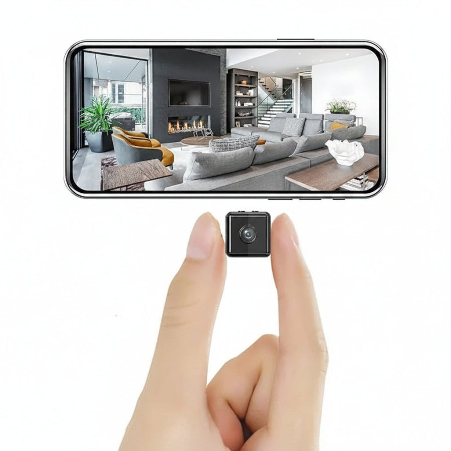 HD Wireless Security Camera with 1080p Resolution, Night Vision, and Weather-Resistant Design for Home Surveillance 0