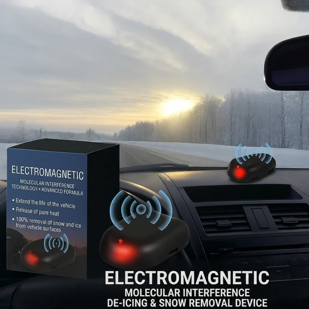 Auto Windshield De-Icer Spray for Ice, Frost and Snow Removal