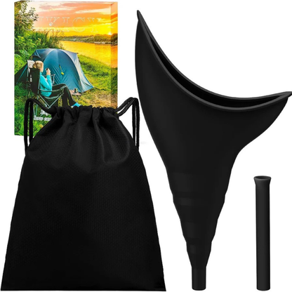 Reusable Urinal Portable Silicone Funnel for Women