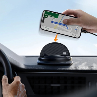 Rotating Car Phone Holder with 360 Degree Adjustable Viewing Angle