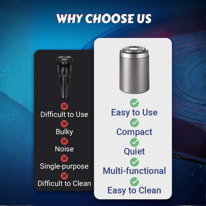 Multifunctional Electric Shaver