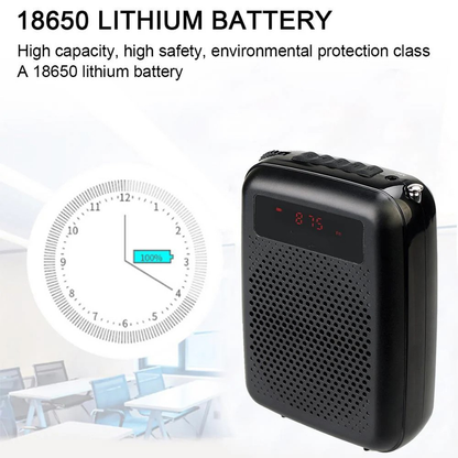 Portable Voice Amplifier for Teaching and Meetings, Clear Sound