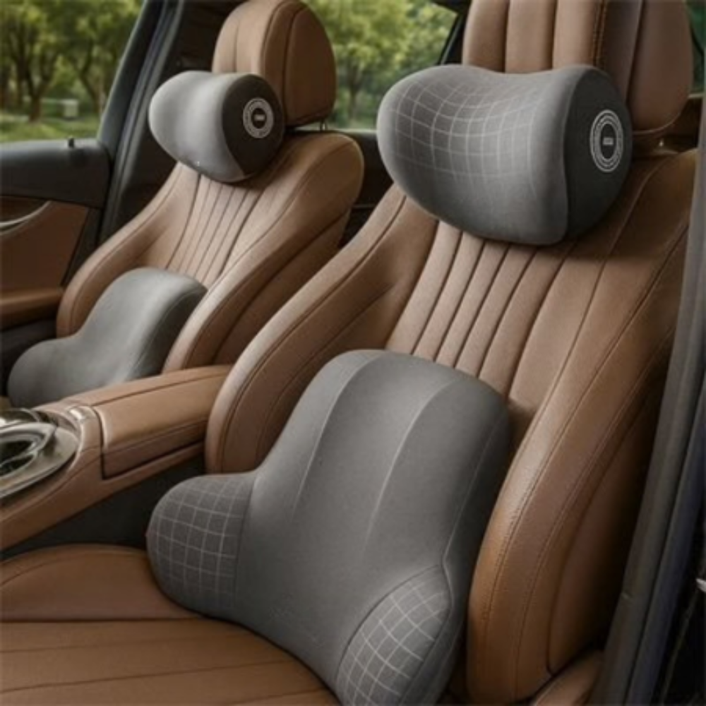 Car Lumbar Cushion Memory Foam Back Support