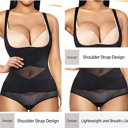 Seamless Shapewear Body with Tummy and Waist Support for Women