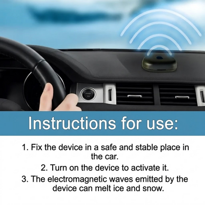Auto Windshield De-Icer Spray for Ice, Frost and Snow Removal