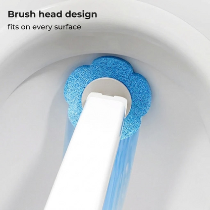 Disposable Toilet Brush Antibacterial Hygienic Sponge Heads