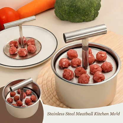 Meatball Former Stainless Steel Kitchen Tool Even Size