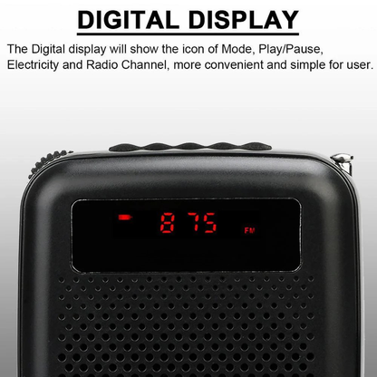 Portable Voice Amplifier for Teaching and Meetings, Clear Sound
