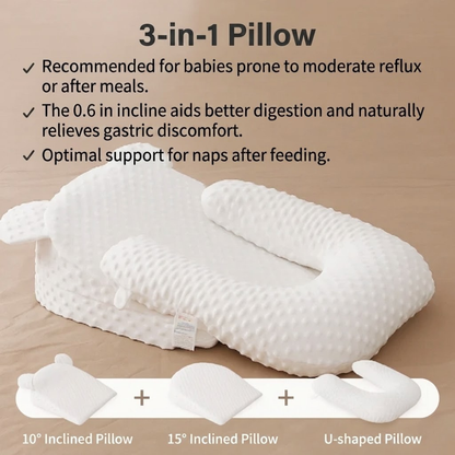Baby Support Cushion with Gentle Incline