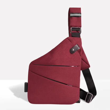 Crossbody Bag with Anti-Theft Design