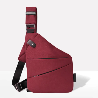 Crossbody Bag with Anti-Theft Design