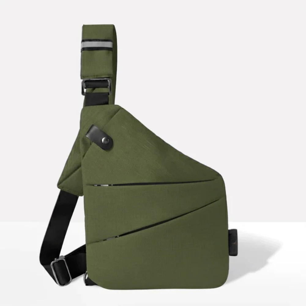 Crossbody Bag with Anti-Theft Design