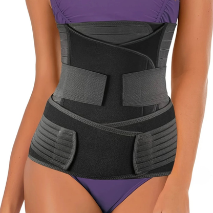 3 in 1 Adjustable Support Band with Breathable Cotton Blend Design