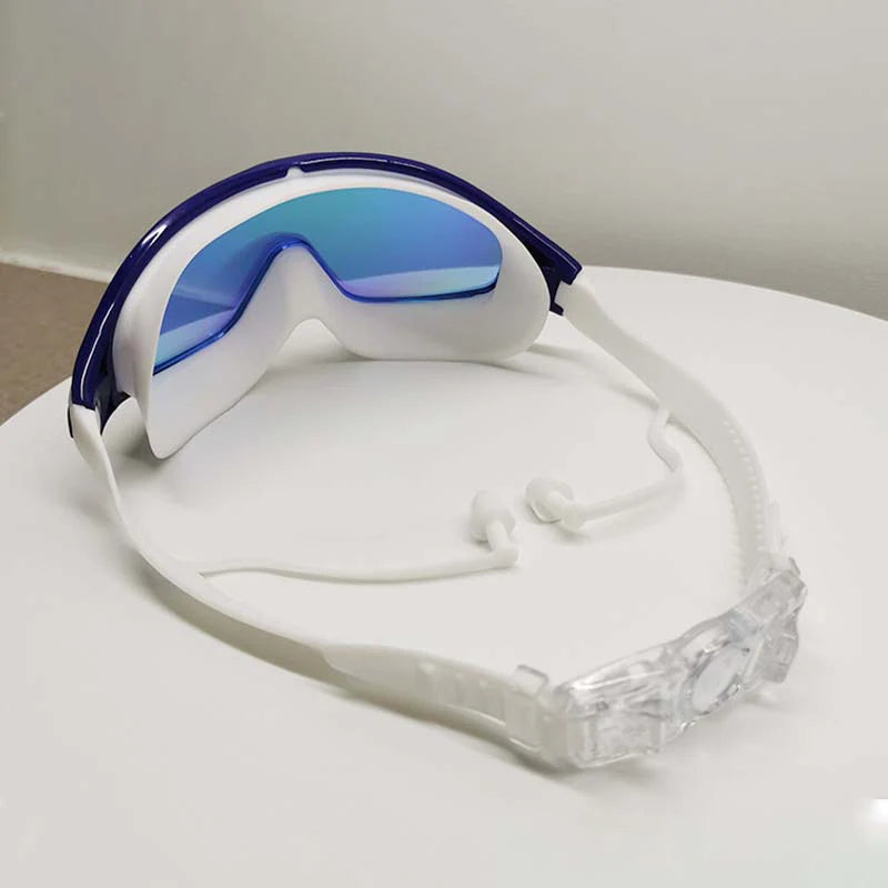 Swim Goggles Anti-Fog Lenses Wide View Comfortable Fit
