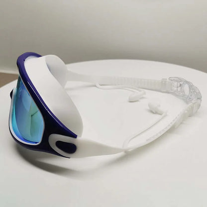 Swim Goggles Anti-Fog Lenses Wide View Comfortable Fit