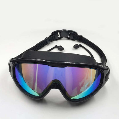 Swim Goggles Anti-Fog Lenses Wide View Comfortable Fit