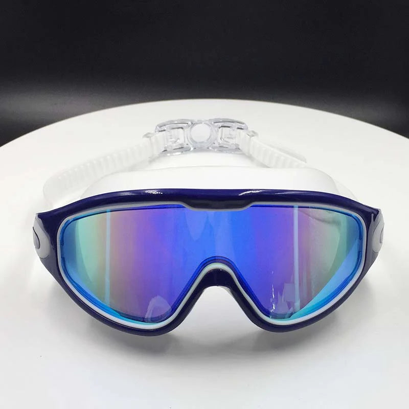 Swim Goggles Anti-Fog Lenses Wide View Comfortable Fit