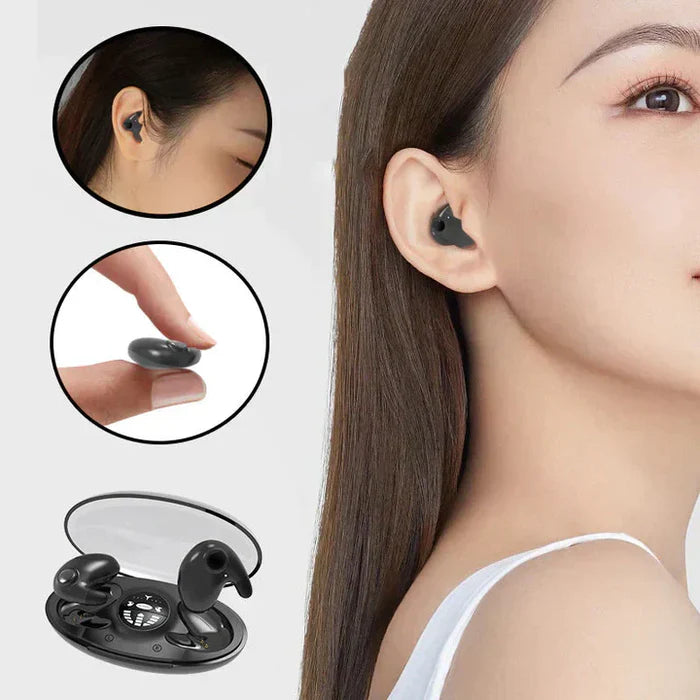 Mini Sleep Wireless Earbuds with Noise Reduction and Long Battery Life
