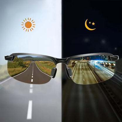 Photochromic Polarized Sunglasses Adaptive Light Control