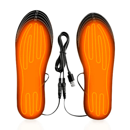 Heated Insoles with Adjustable Temperature Control for Outdoor Comfort