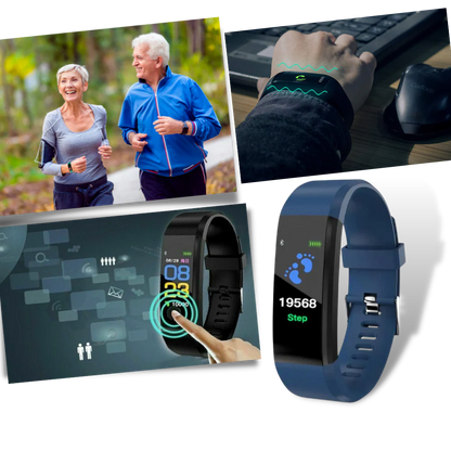 Smartwatch with Activity Tracking and Wellness Features