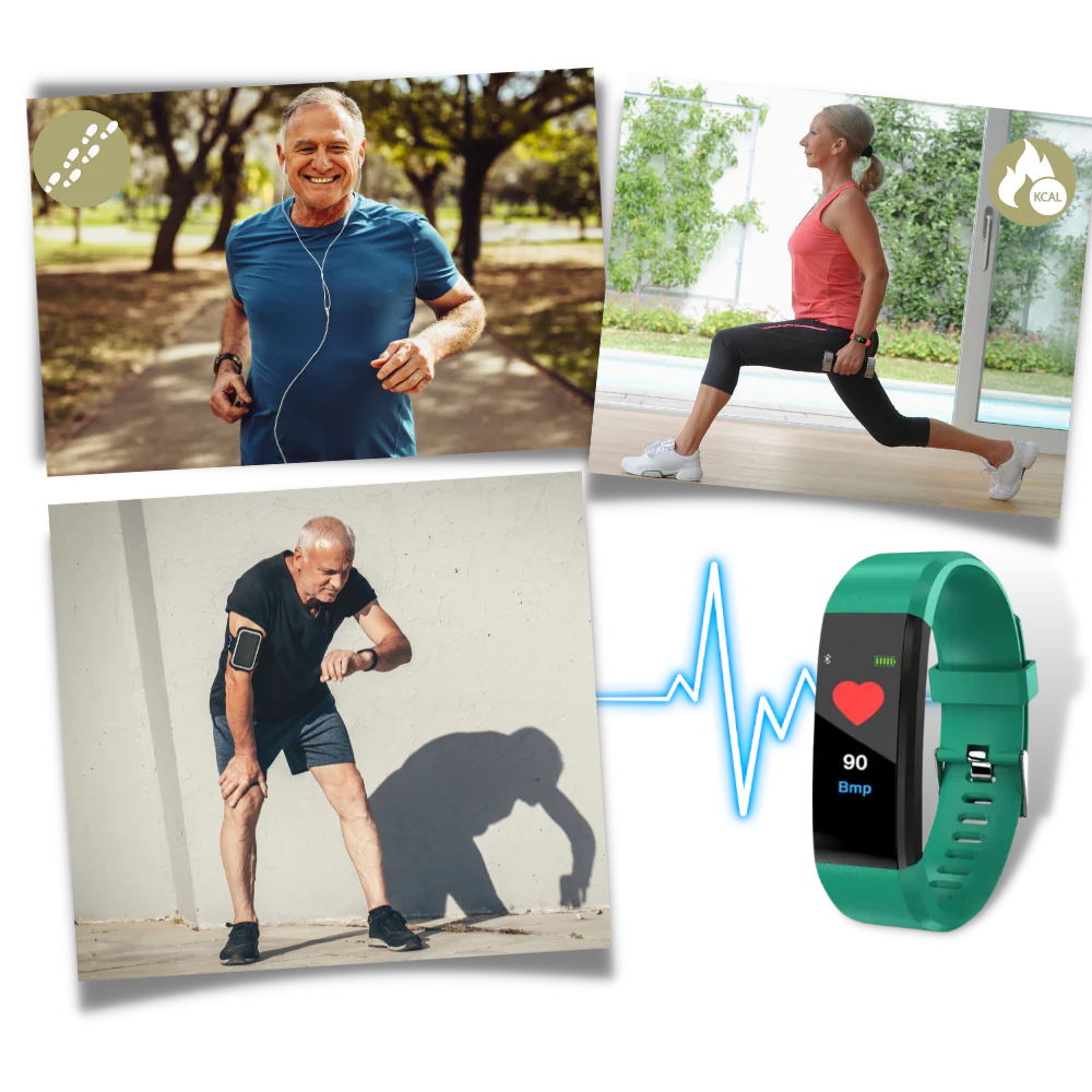 Smartwatch with Activity Tracking and Wellness Features