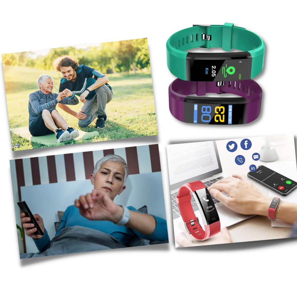 Smartwatch with Activity Tracking and Wellness Features