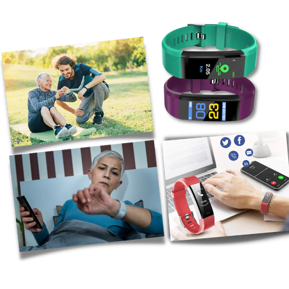 Smartwatch with Activity Tracking and Wellness Features