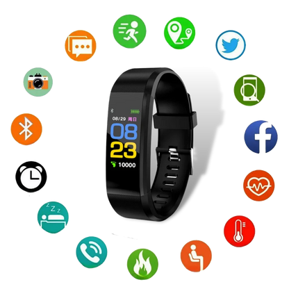 Smartwatch with Activity Tracking and Wellness Features