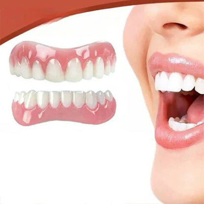 Denture Fitting Set Secure Hold and Natural Smile
