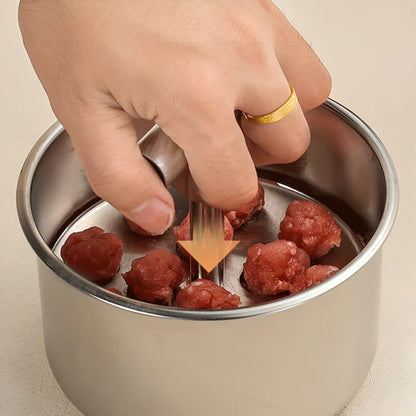 Meatball Former Stainless Steel Kitchen Tool Even Size