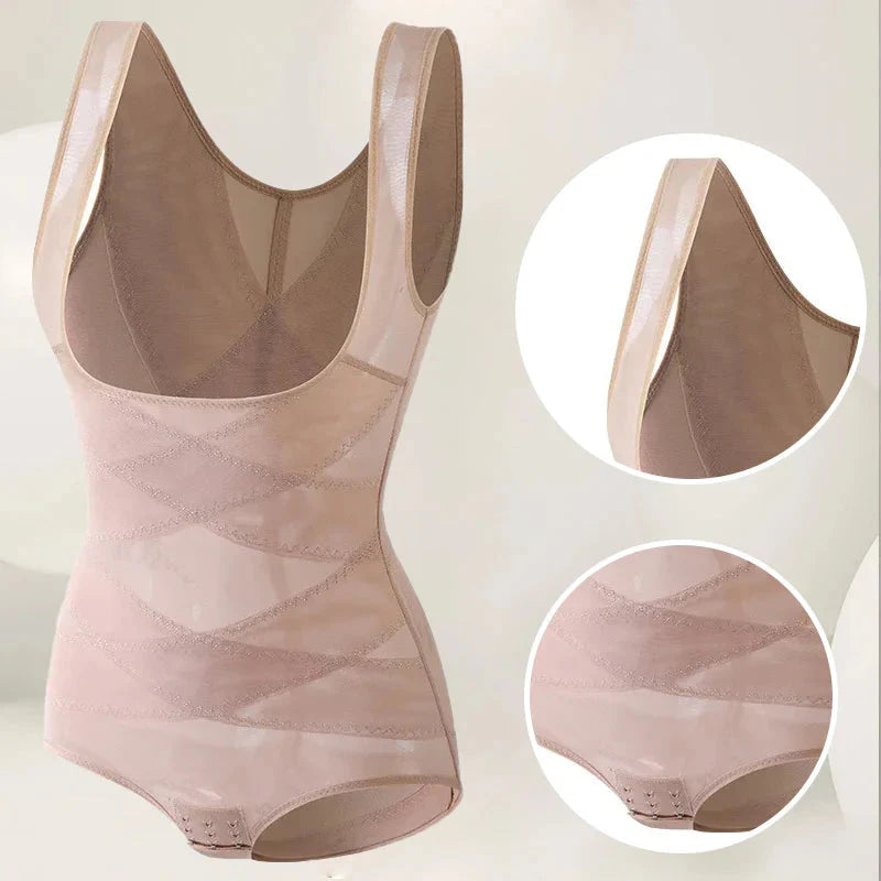 Seamless Shapewear Body with Tummy and Waist Support for Women