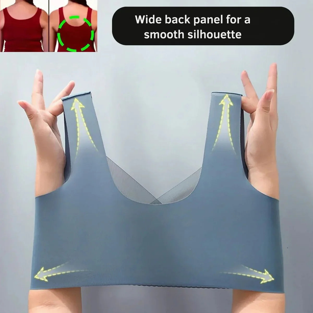 Wireless Seamless Comfort Bra Gentle Push Up Support