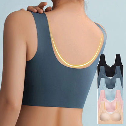 Wireless Seamless Comfort Bra Gentle Push Up Support