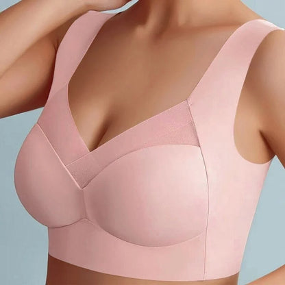 Wireless Seamless Comfort Bra Gentle Push Up Support
