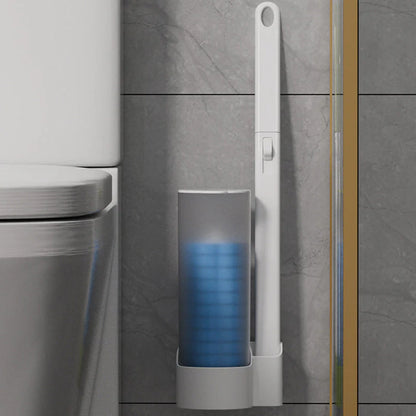 Disposable Toilet Brush Antibacterial Hygienic Sponge Heads