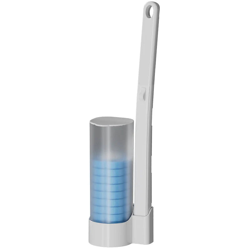 Disposable Toilet Brush Antibacterial Hygienic Sponge Heads
