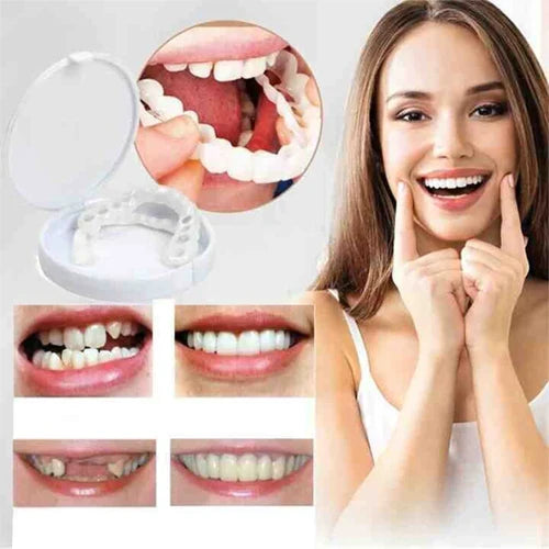 Snap-On Smile Cover Adjustable Fit Natural White