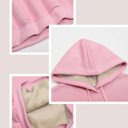 Mera Fleece Hoodie for Cozy Warmth and Style