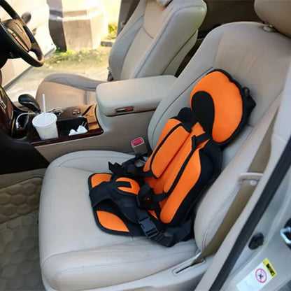 Foldable Travel Child Seat with Five-Point Harness for Cars and Trips