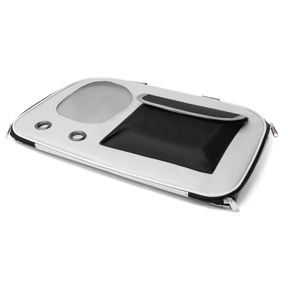 Cat Travel Carrier with Ventilated Mesh Panel Design