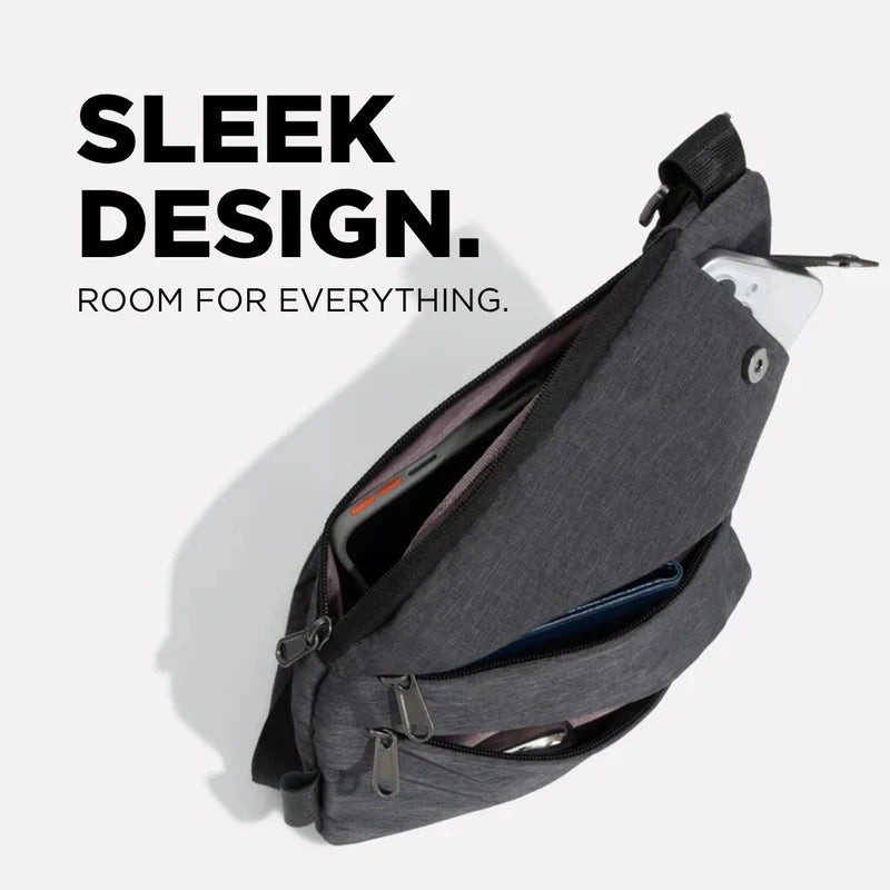 Crossbody Bag with Anti-Theft Design