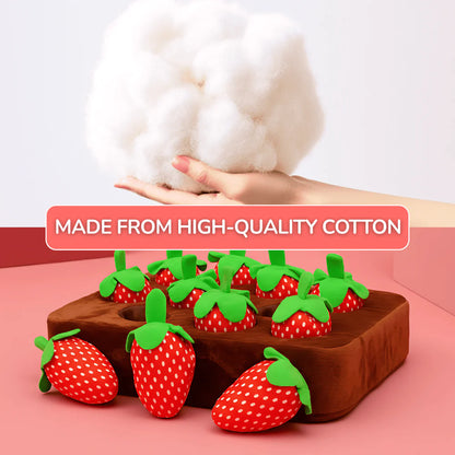 Dog Snuffle Mat Interactive Treat Toy with Plush Hide and Seek Design