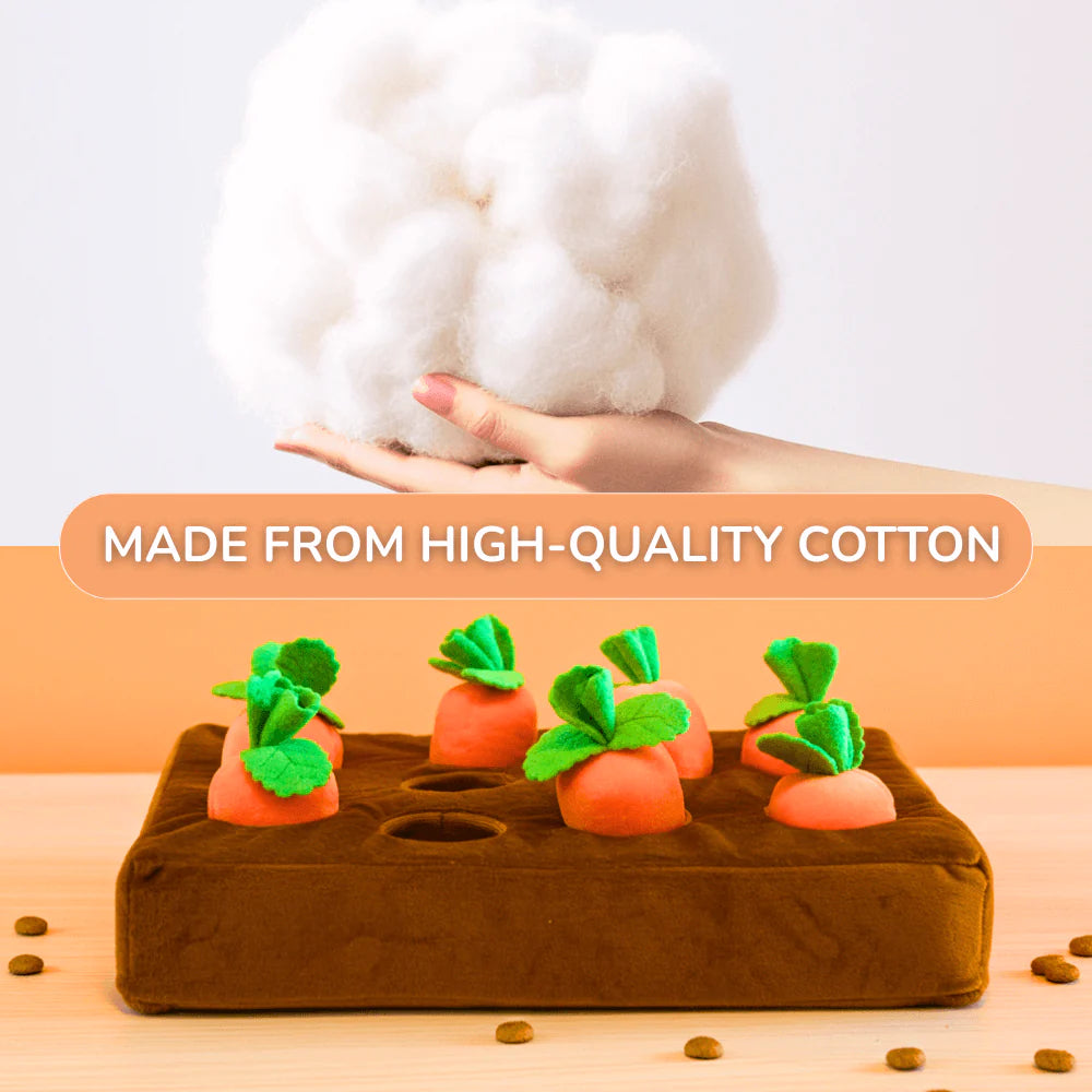 Dog Snuffle Mat Treat Puzzle with Non Slip Base and Washable Cover